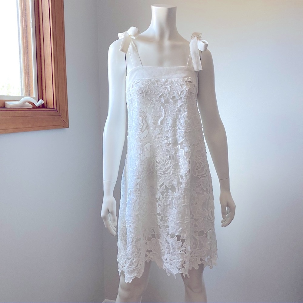 WHITE FLORAL LACE CISTAR TALLULAH Dress Wedding